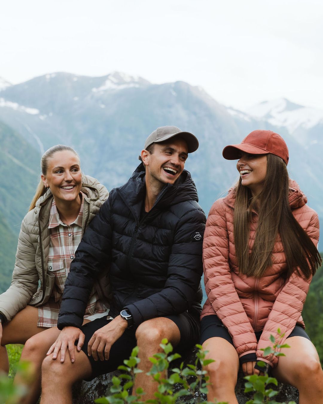 Modeller i naturen med Skogstad Sport fritidstøy